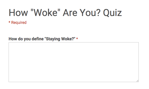 How Woke Are You? Quiz