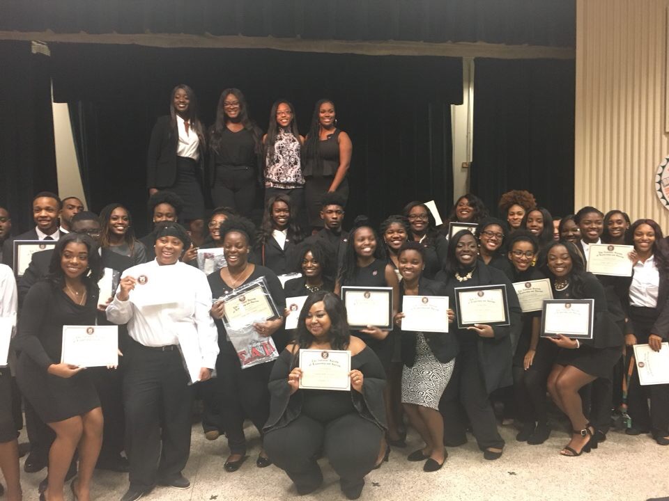 FAMU’s Chapter of The National Society of Leadership and Success Hosted Its Second Induction Ceremony