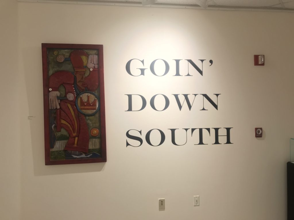 GOIN’ DOWN SOUTH; AN EXHIBIT ON WOOD CARVING