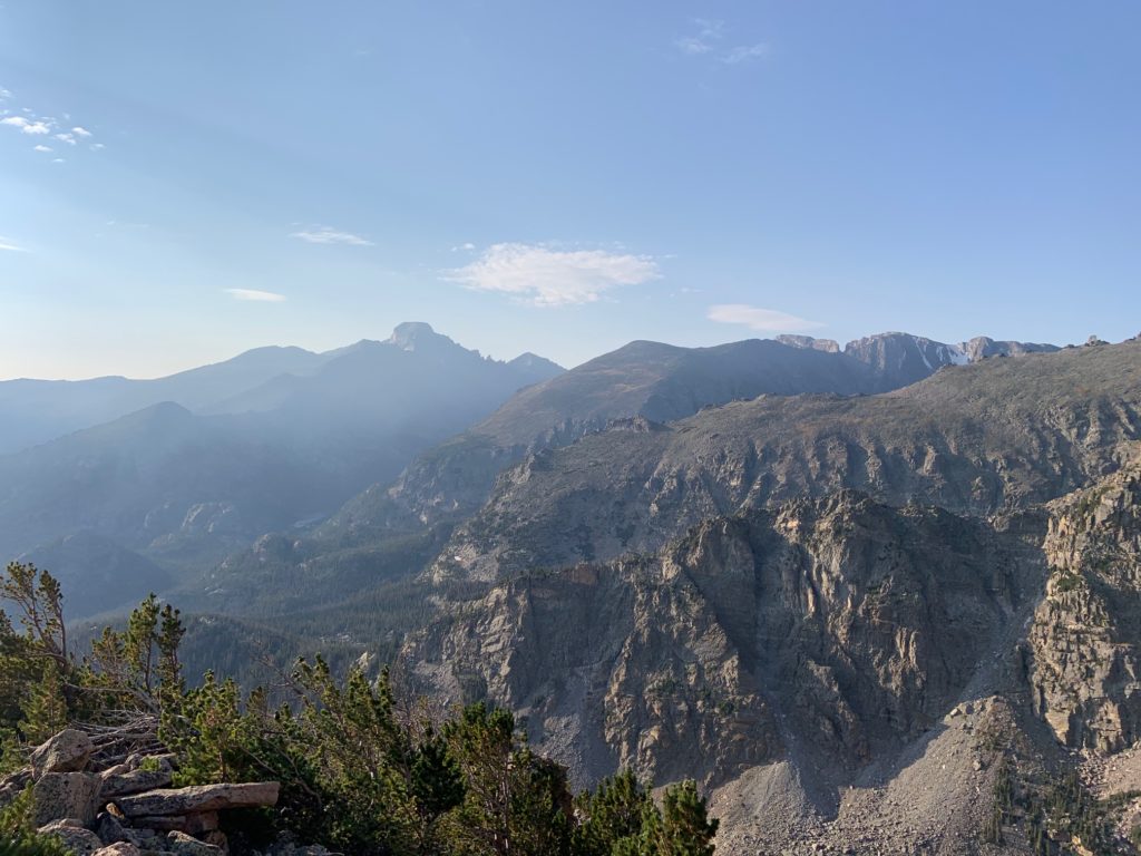 The Rocky Mountains in Denver, Colorado