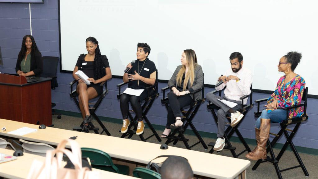 Asya Griffin Moderates Panel Discussion