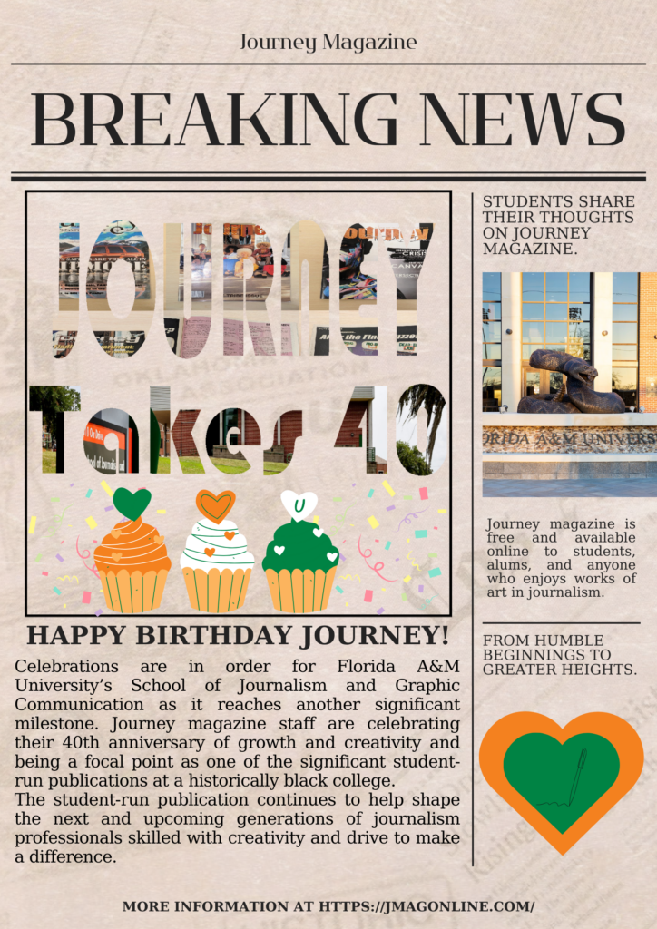 Happy 40th Birthday Journey Magazine